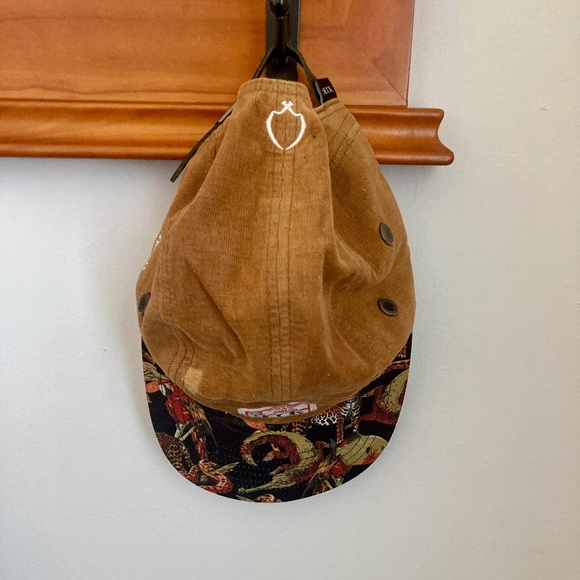 ROOK Corduroy Hat with Tropical print - Picture 1 of 4